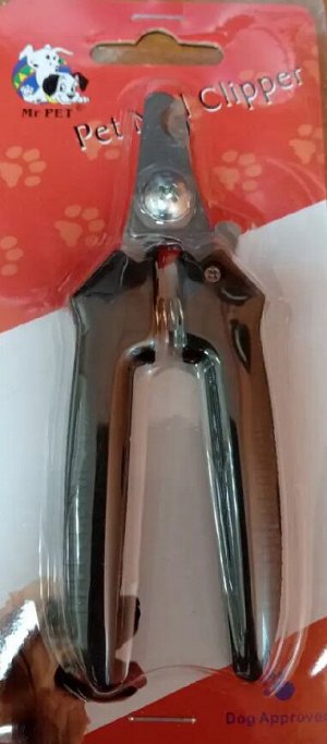 Когтерез прямой для соб.и кошек черный 12*3,8см   FG12901 FG12901