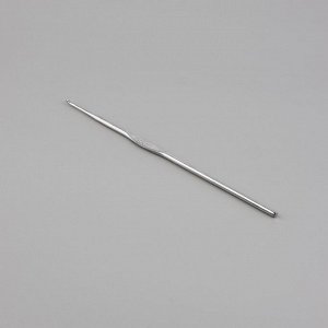 Крючок для вязания, железный, d=1 мм, 12.5 см