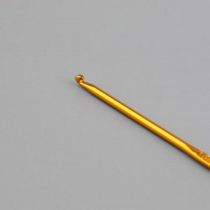 Крючок для вязания, d = 2,5 мм, 15 см, цвет МИКС