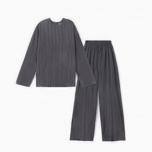 Костюм женский (блуза, брюки) MIST Classic collection, графит