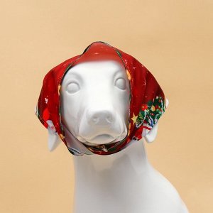 Бандана для животных "Колокольчик", размер S (ОШ до 42 см)