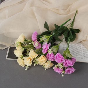 Букет искусственный «Гвоздика Айрис», 4x31 см, МИКС