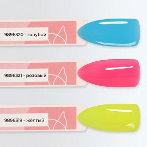 Полигель для наращивания, неоновый, 3-х фазный, 15 мл, LED/UV, розовый
