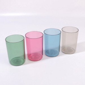 Подставка для хранения «Яркость», круглая, d=6.5x9.5 см, МИКС