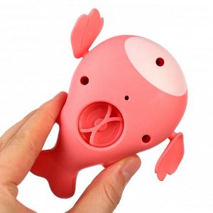 Заводная игрушка для ванны Крошка Я «Китенок», розовая, от 3 мес.