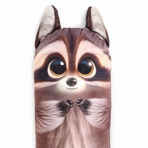Мягкая игрушка - обнимашка для сна «Енот», большая, 108 см