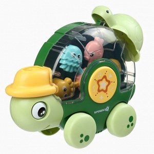 Игрушка для ванны Крошка Я «Морская черепашка», с мельницей