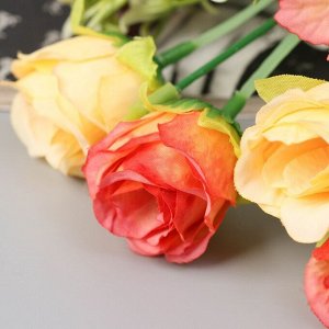 Букет искусственный «Роза роуз», 26 см, МИКС