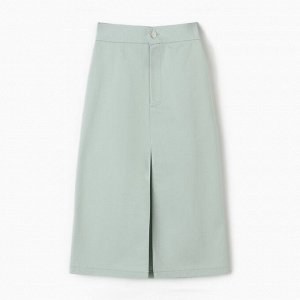 Юбка для девочки MINAKU: Jeans collection, цвет мятный.