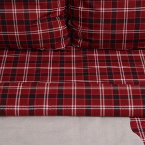 Постельное бельё "Этель" Scottish deer дуэт 143х215 см 2 шт,220х240 см,70х70 см 2 шт,поплин 125 г/м2