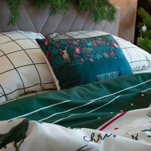 Постельное бельё "Этель" 1.5 сп Magical Christmas 143х215 см, 150х214 см, 70х70 см - 2 штуки