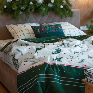 Постельное бельё "Этель" 1.5 сп Magical Christmas 143х215 см, 150х214 см, 70х70 см - 2 штуки