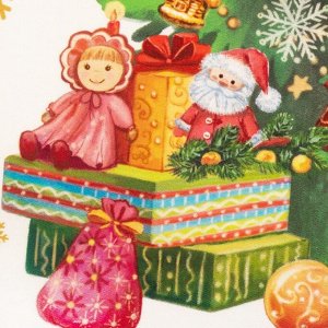 Новогодний подарочный набор "Этель" Новогодняя сказка, фартук, полотенце, прихватка