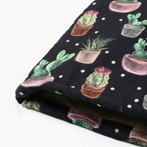Грелка на чайник Этель Succulents 28*28 см, 100% хлопок, саржа 190 г/м*
