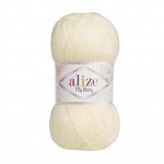 Пряжа Alize My Baby №01 Кремовый