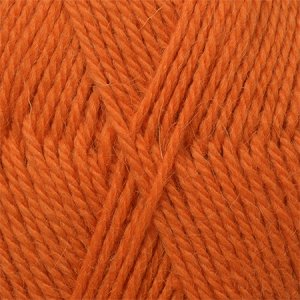 Пряжа для вязания КАМТ 'Аргентинская шерсть' (100% импортная п/т шерсть) 10х100гр/200м цв.035 оранжевый