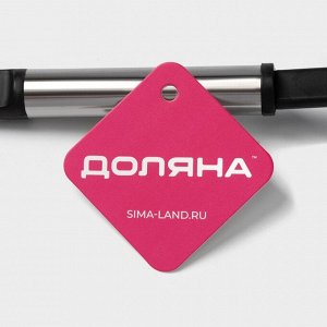 Толкушка Доляна «антрацитовый блеск», 25 см