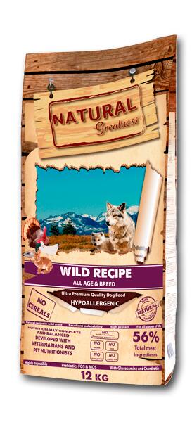 Natural Greatness Wild Recipe сухой корм для собак 12 кг