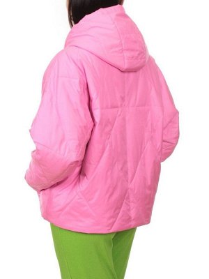 23-001 PINK Куртка оверсайз демисезонная женская (синтепон 100 гр.)