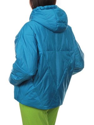 23-001 BLUE Куртка оверсайз демисезонная женская (синтепон 100 гр.)