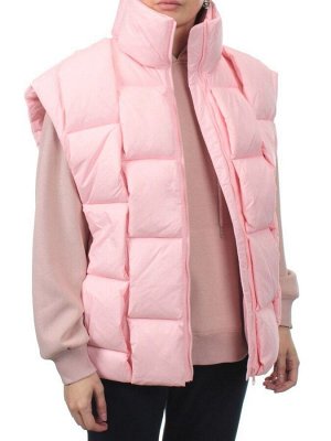 2853 PINK Жилет утепленный женский (80% пух, 20% холлоффайбер)