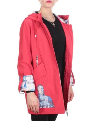 F2095 RED  Ветровка женская MARIA (65%хлопок 35% полиэстер)