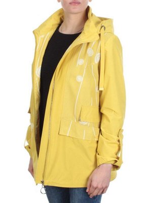 F2087 YELLOW  Ветровка женская MARIA (65%хлопок 35% полиэстер)