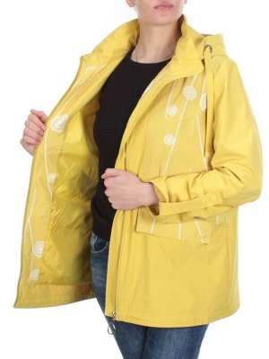 F2087 YELLOW  Ветровка женская MARIA (65%хлопок 35% полиэстер)