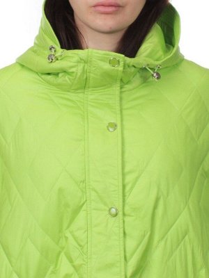 23-026 LT. GREEN Куртка оверсайз демисезонная женская (синтепон 100 гр.)