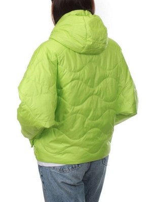 23-061 LT. GREEN Куртка оверсайз демисезонная женская (синтепон 100 гр.)