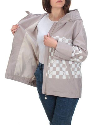 F8605 BEIGE Ветровка женская MARIA