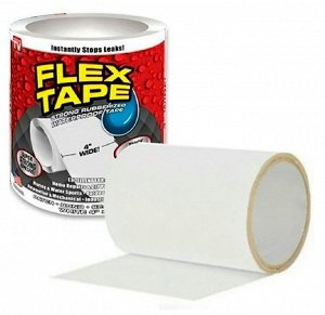 -20% Сверхсильная клейкая лента Flex Tape, Белая, 10 х 152 см