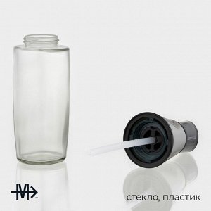 Ёмкость для масла и уксуса с дозатором Magistro, 500 мл, цвет прозрачный