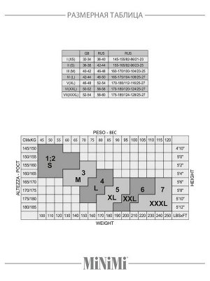 Колготки Minimi Multifibra 160 неро 6