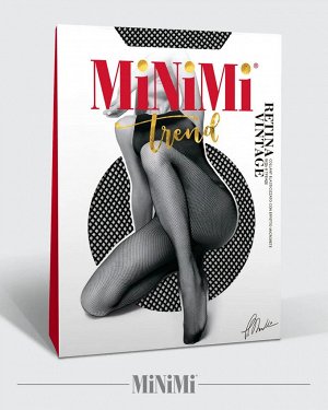 Колготки Minimi Retina неро 1/2 (s/m)