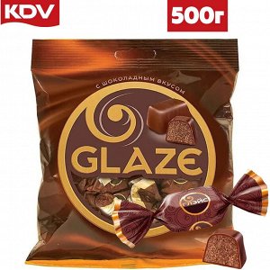 Конфеты "Глэйс" с шоколадным вкусом Яшкино 500 г