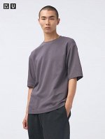 UNIQLO - хлопковая футболка оверсайз AIRism