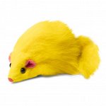 Мышка цветная игр.для кошек 60-65мм.(уп.24шт.) 22161067