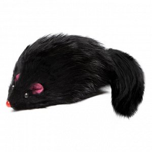 Мышка цветная игр.для кошек 60-65мм.(уп.24шт.) 22161067