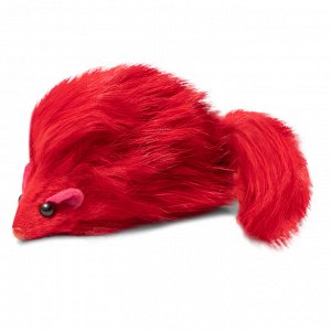 Мышка цветная игр.для кошек 60-65мм.(уп.24шт.) 22161067