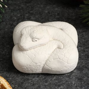 Фигура для раскраски "Змея клубочком" 4х4х2см 10583814