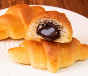 Круассаны с шоколадом "Croissant Hazelnut Chocolate Flavor", 240 гр