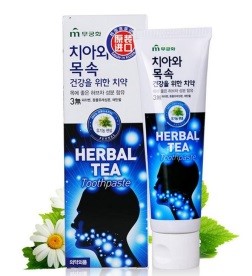 MKH/ Зубная паста «Herbal tea» - Зубная паста с экстрактом травяного чая 110гр/40