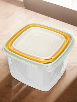 КОМПЛЕКТ КОНТЕЙНЕРОВ ДЛЯ ПРОДУКТОВ CLEVER 3ШТ, 0,45Л + 0,75Л + 1,2Л (Микс 1)