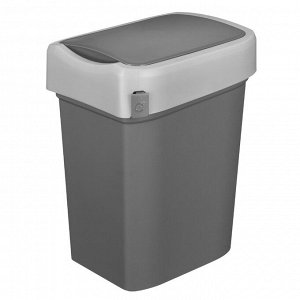 КОНТЕЙНЕР (ведро) ДЛЯ МУСОРА  "SMART BIN" 50Л (Серый)