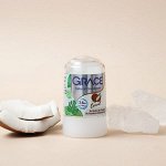 Grace Natural Deodorant Coconut Дезодорант минеральный кристаллический Кокос