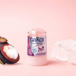 Grace Natural Deodorant Mangosteen Дезодорант минеральный кристаллический Мангостин