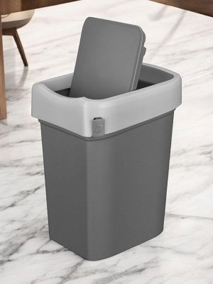 КОНТЕЙНЕР (ведро) ДЛЯ МУСОРА  "SMART BIN" 50Л (Серый)