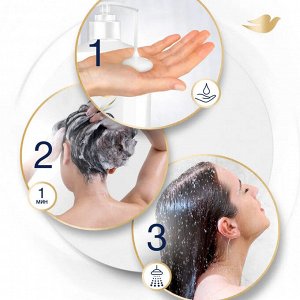 DOVE Шампунь дял волос Интенсивное восстановление DOVE Hair Therapy 630 мл