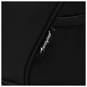 Сумка спортивная РОСКОСМОС х ONLYTOP, чёрная